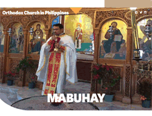 Tablet Screenshot of orthodoxchurchinphilippines.omhksea.org